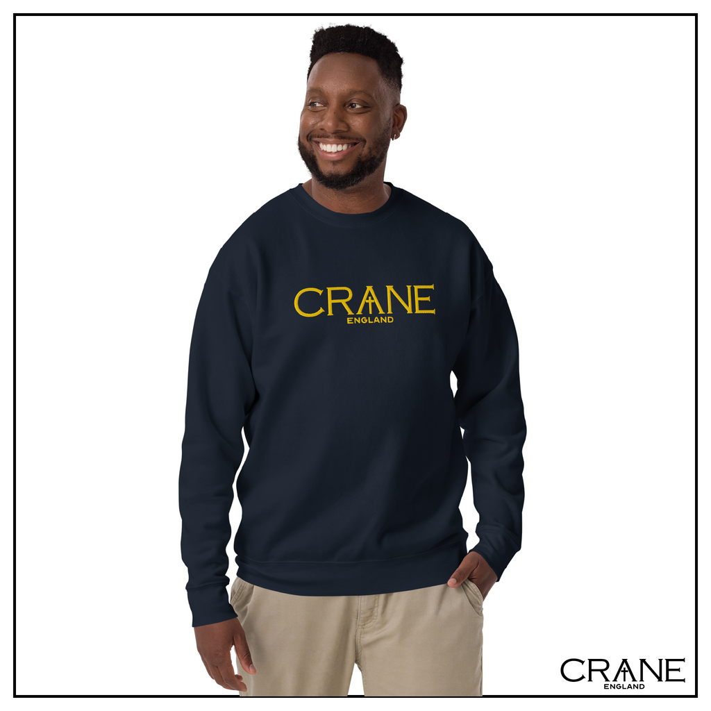 Crane Logo Embroidered Sweatshirt