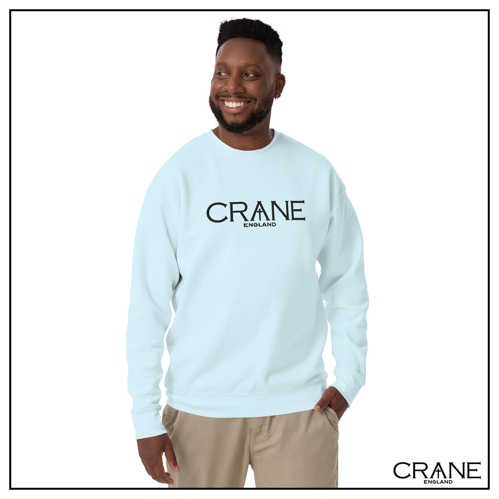 Crane Logo Embroidered Sweatshirt (light)