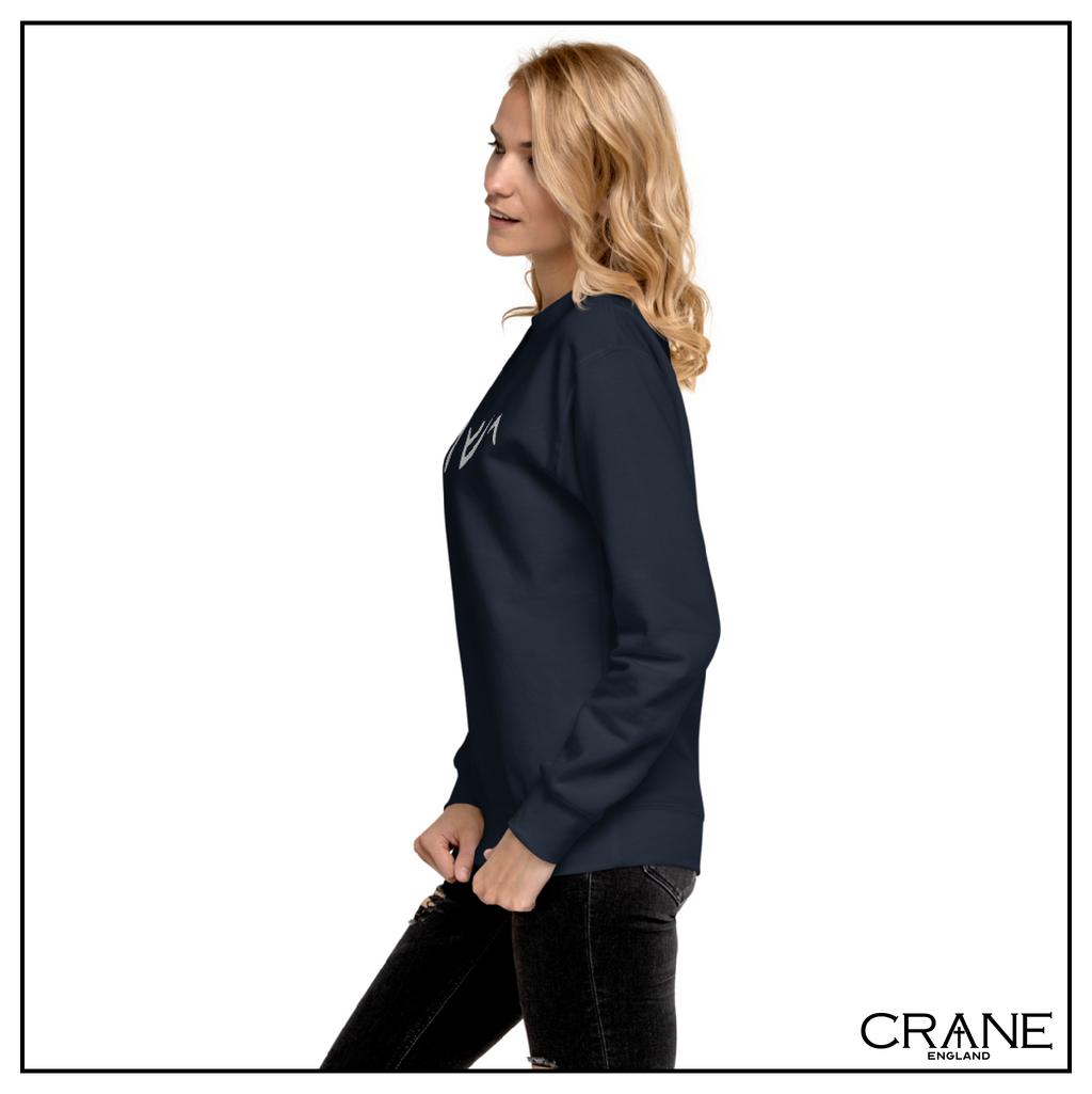 Women's Aramaic Embroidered Sweatshirt