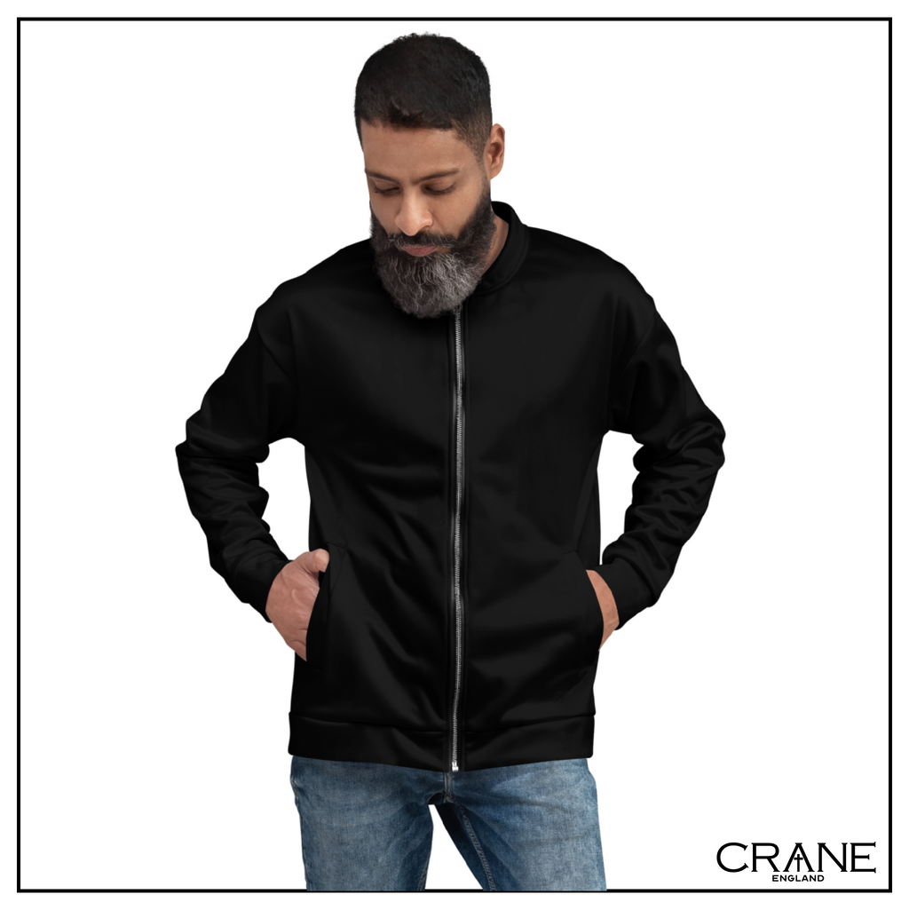 Classic Bomber Jacket - Black