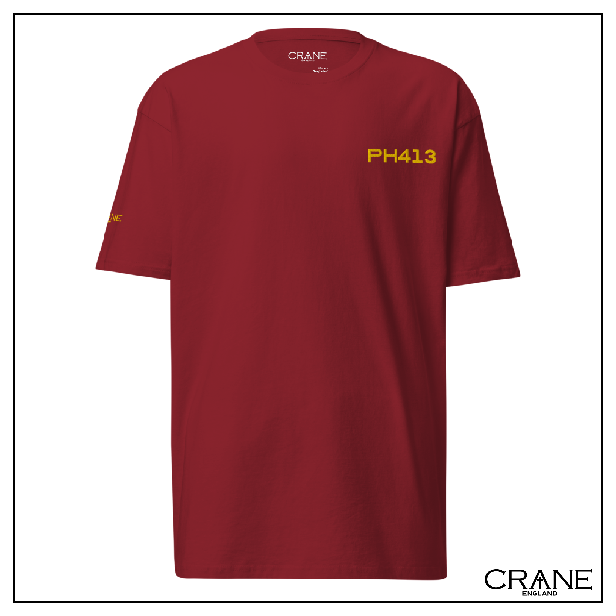 PH413 Men’s Embroidered Verse Shirt