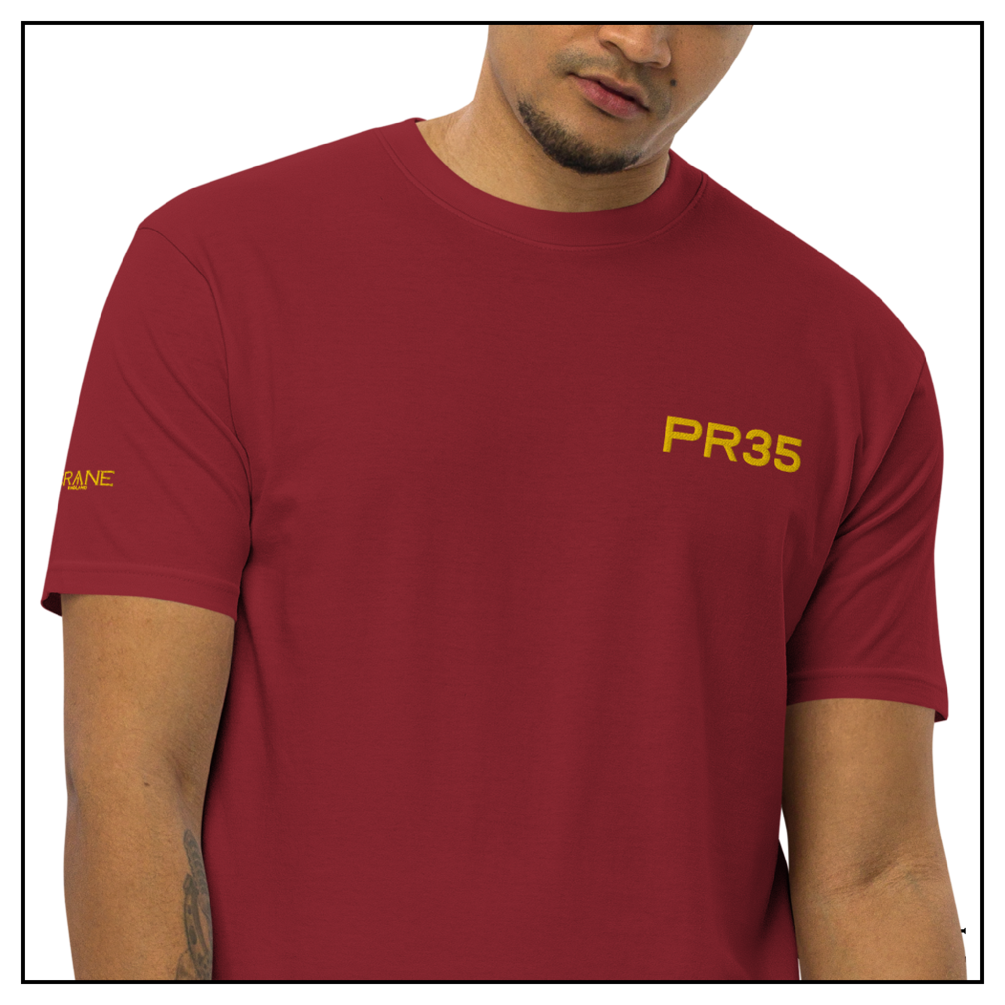PR35 Men’s Embroidered Verse Shirt