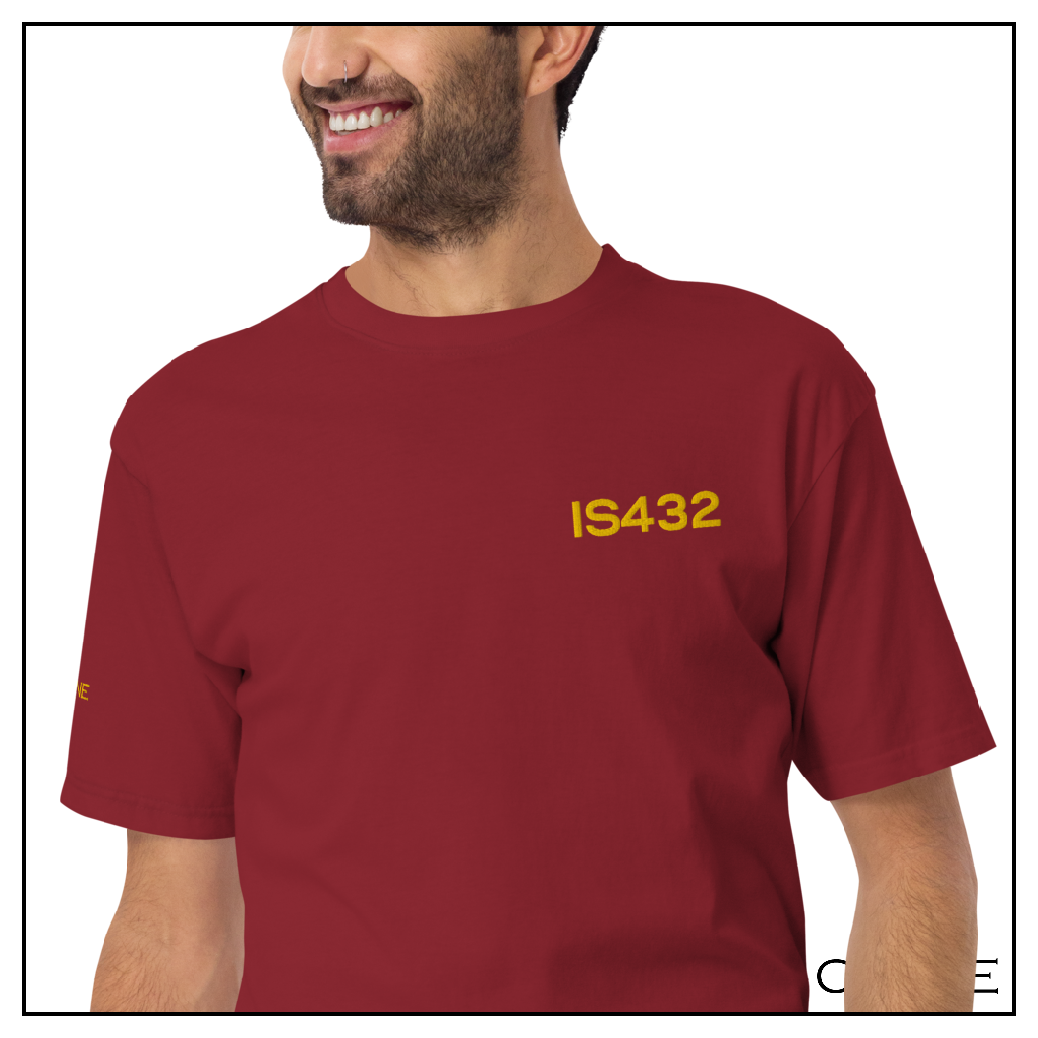 IS432 Men’s Embroidered Verse Shirt