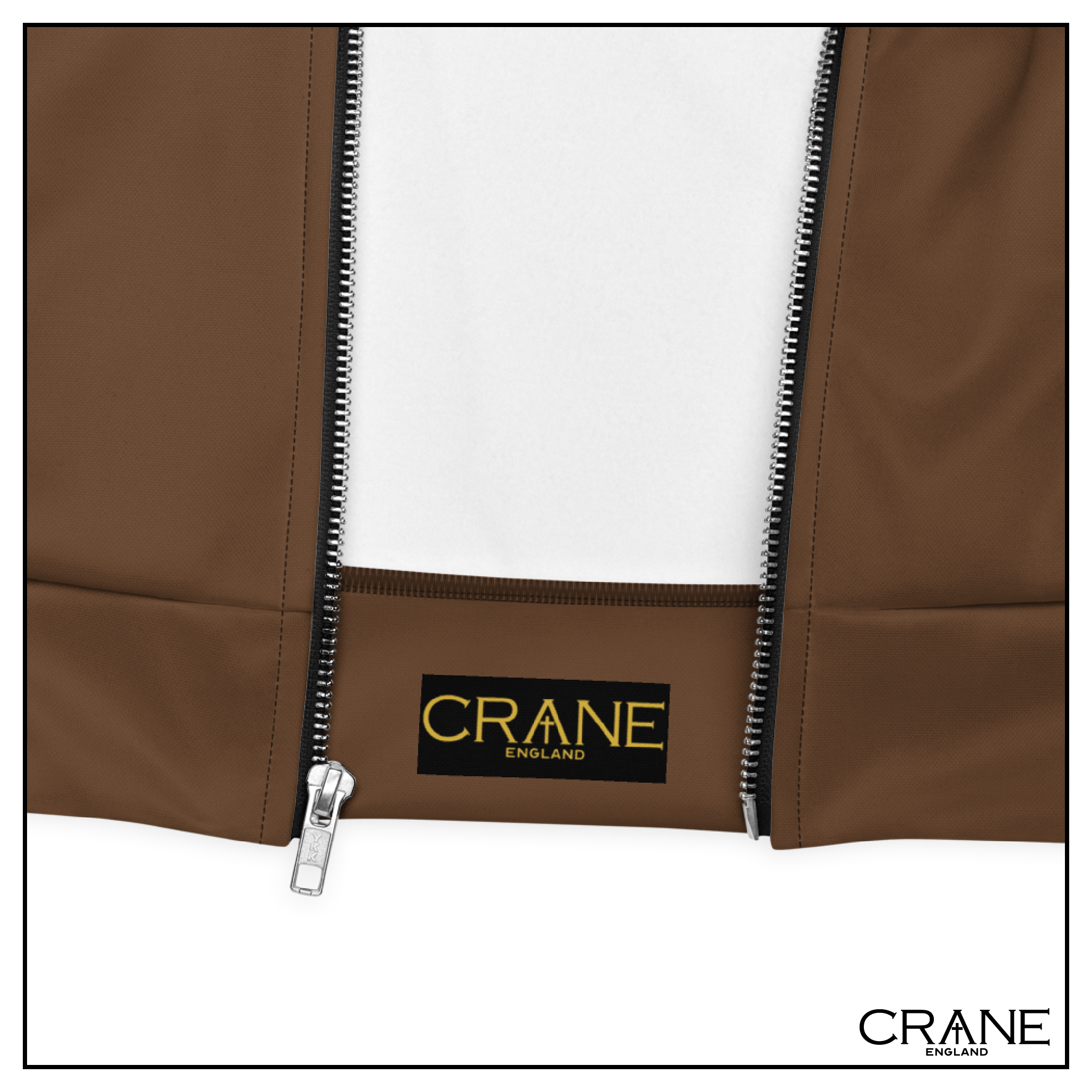 Classic Unisex Bomber Jacket - Brown