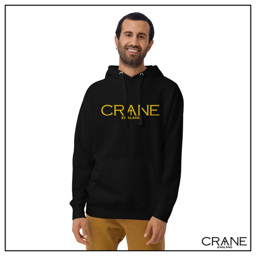Crane Logo Embroidered Hoodie