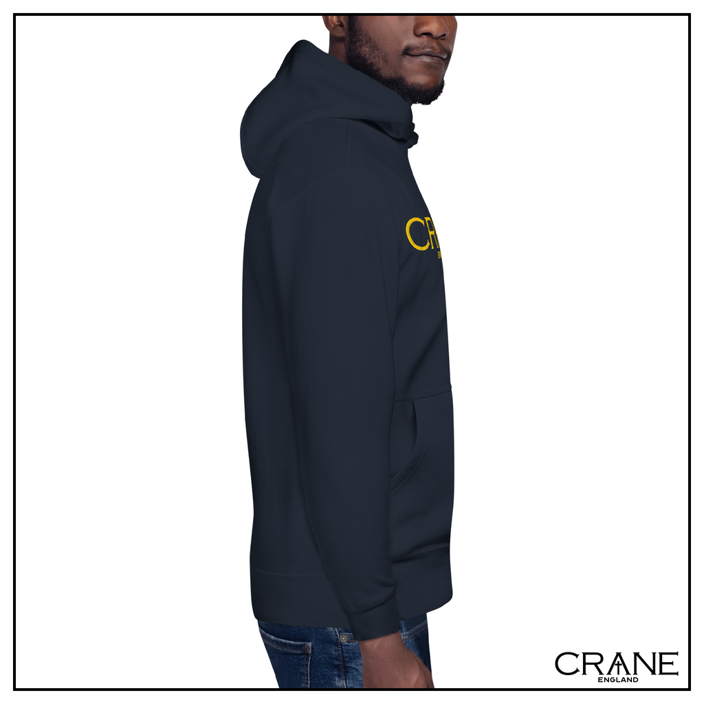 Crane Logo Embroidered Hoodie