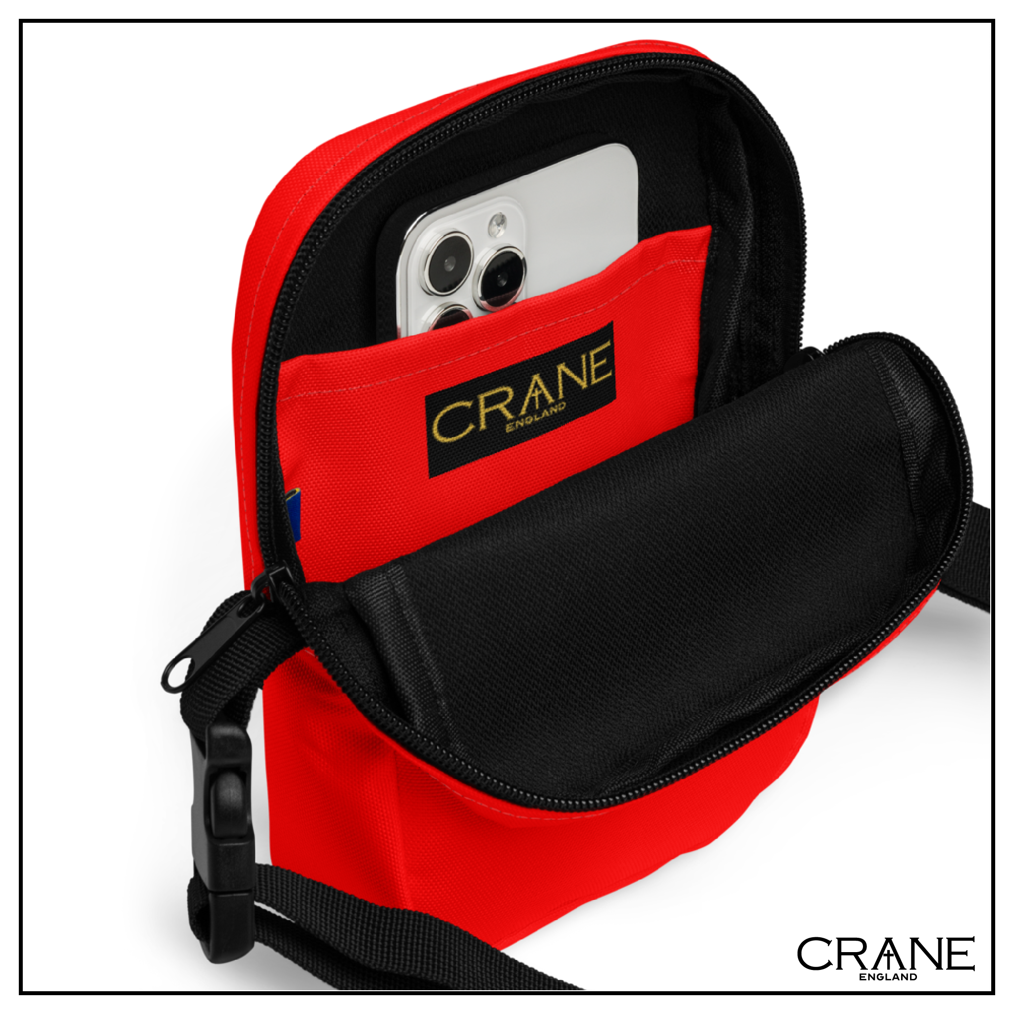 Crossbody Bag – Red