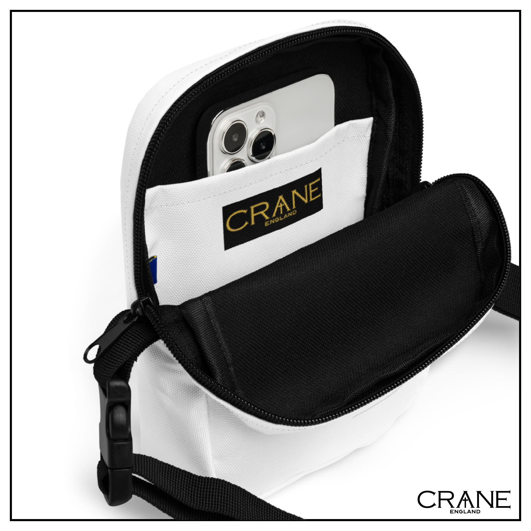 Crossbody Bag – White