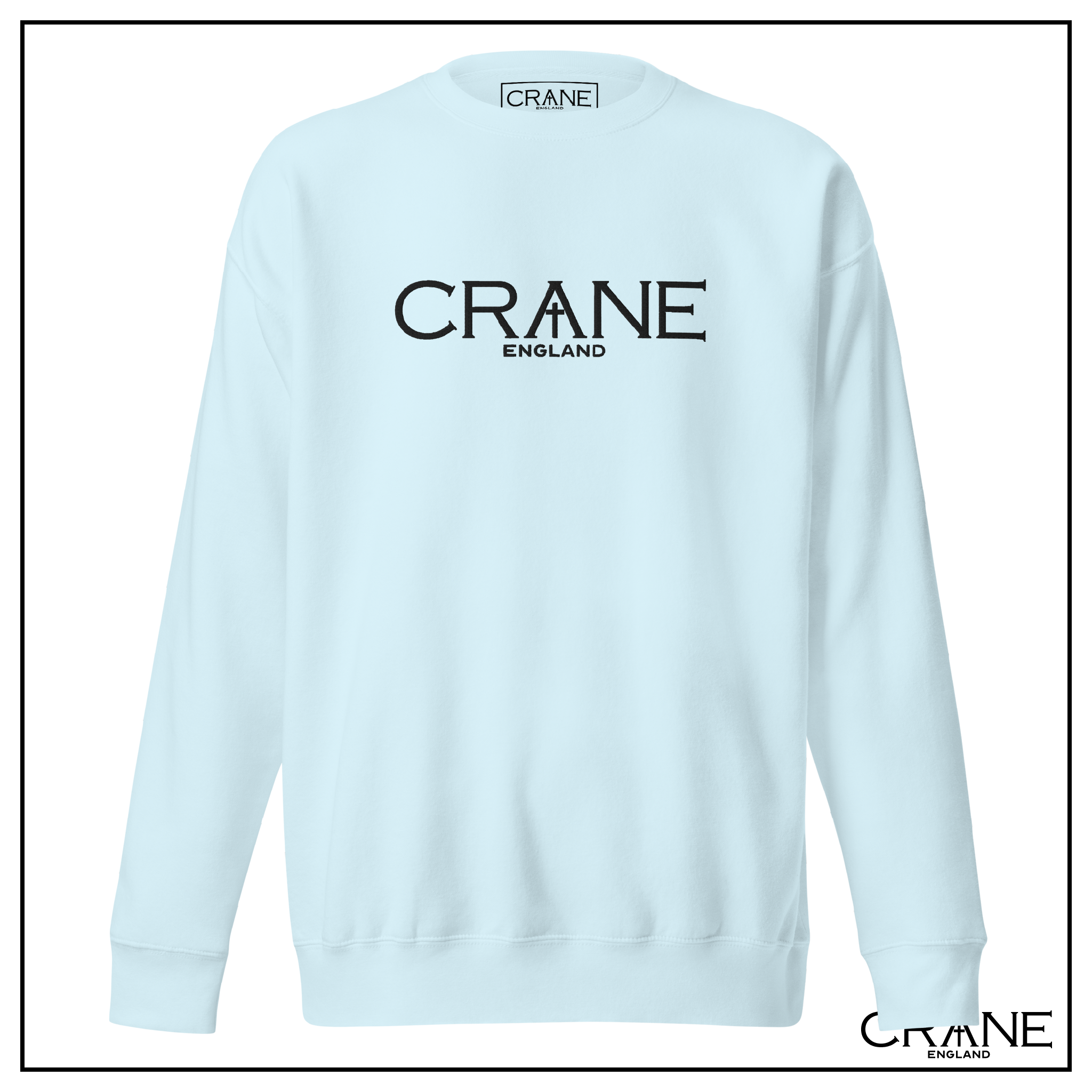 Crane Logo Embroidered Sweatshirt (light)