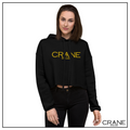 Women’s Embroidered Cropped Hoodie