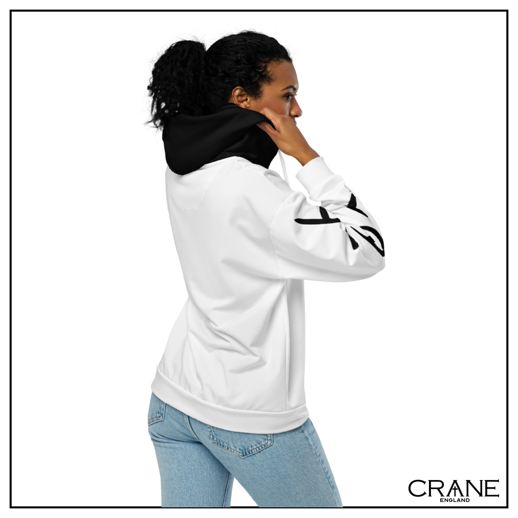 Women's Aramaic Sleeves Zip Hoodie