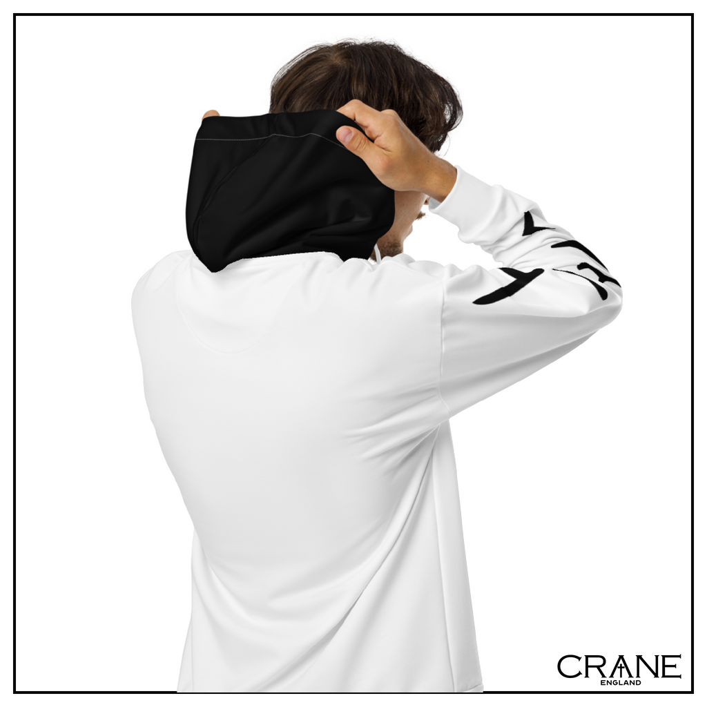 Men's Aramaic Sleeves Zip Hoodie