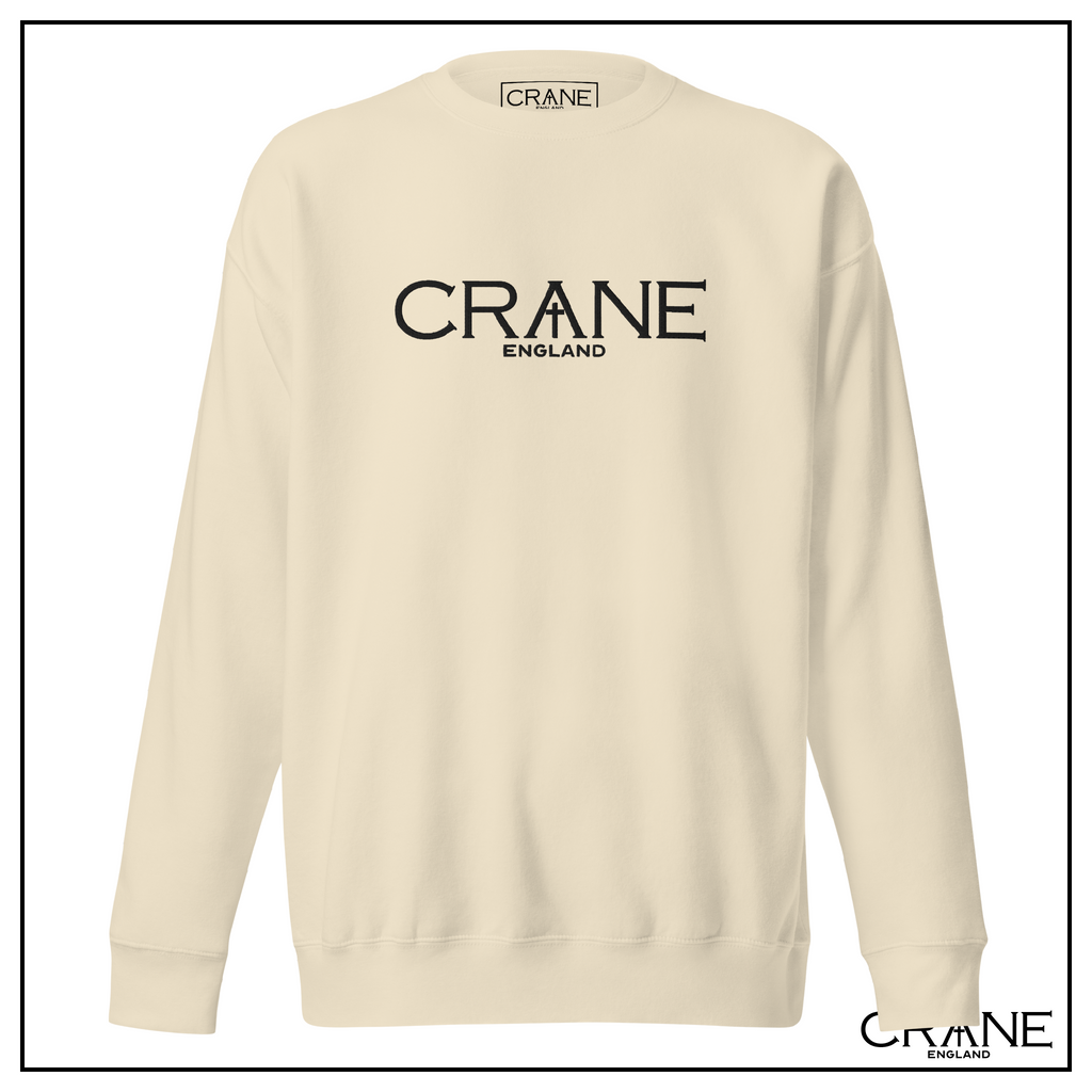 Crane Logo Embroidered Sweatshirt (light)