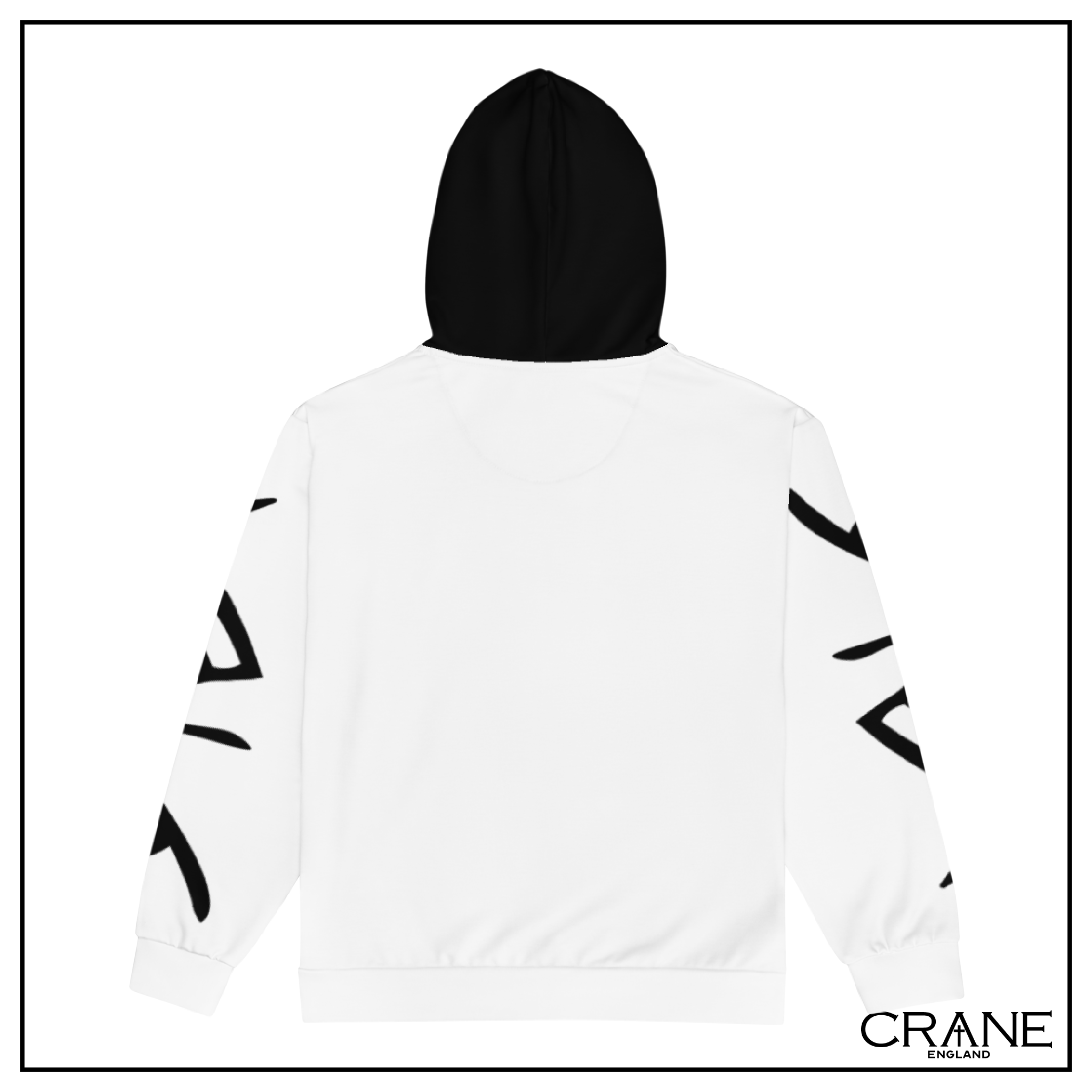 Men's Aramaic Sleeves Zip Hoodie