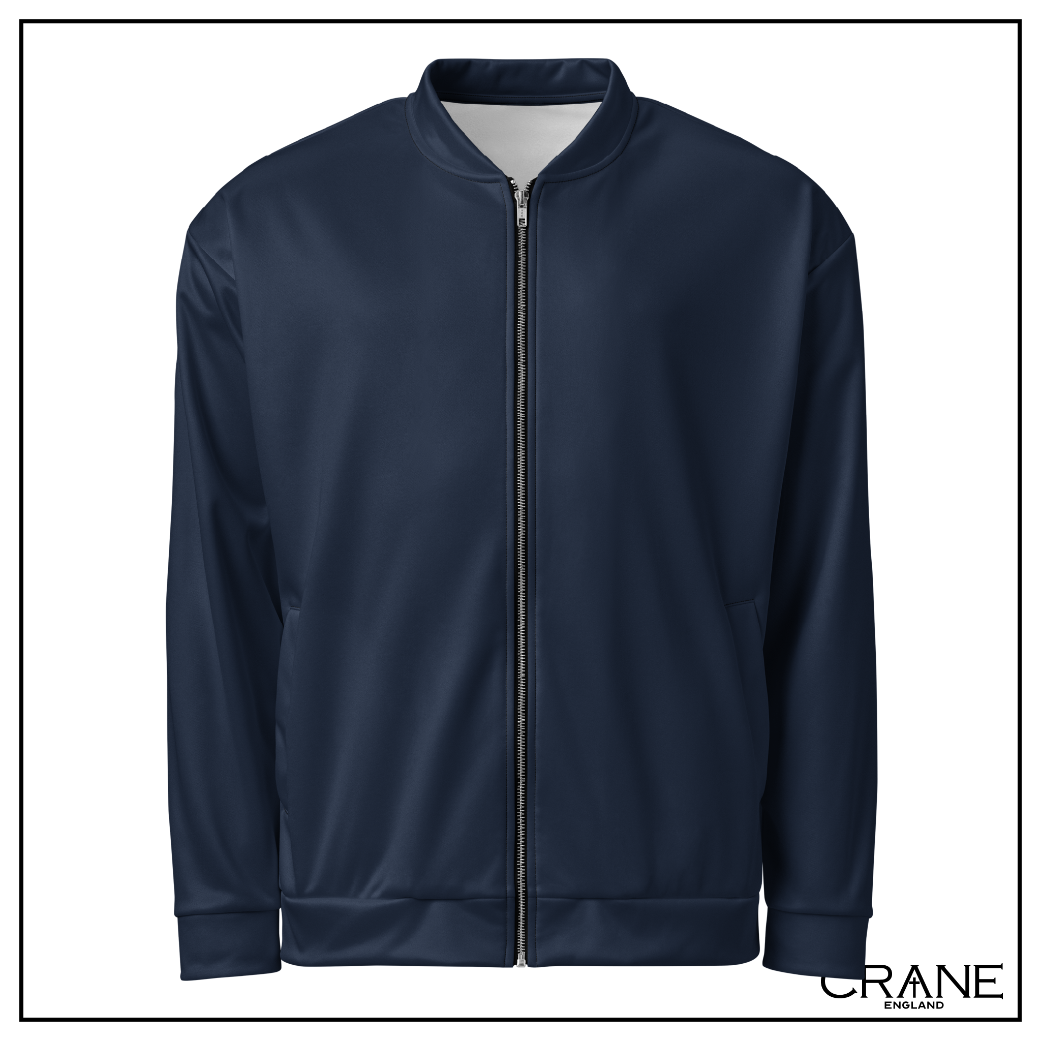 Classic Unisex Bomber Jacket - Navy