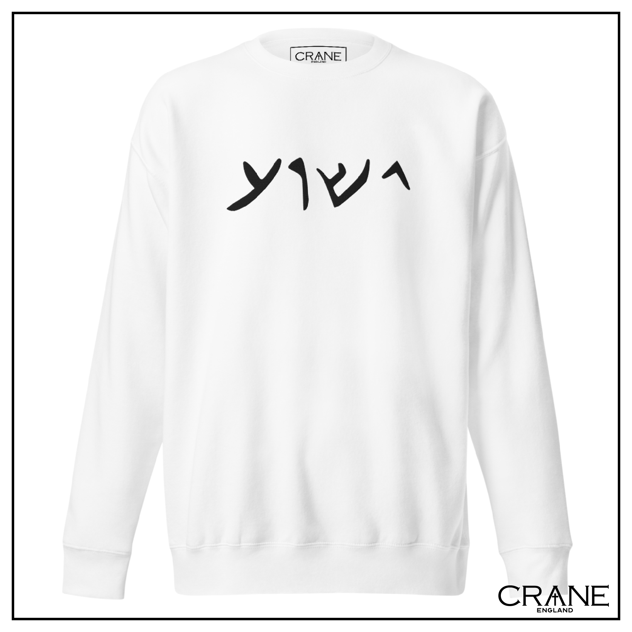 Women's Aramaic Embroidered Sweatshirt (light)
