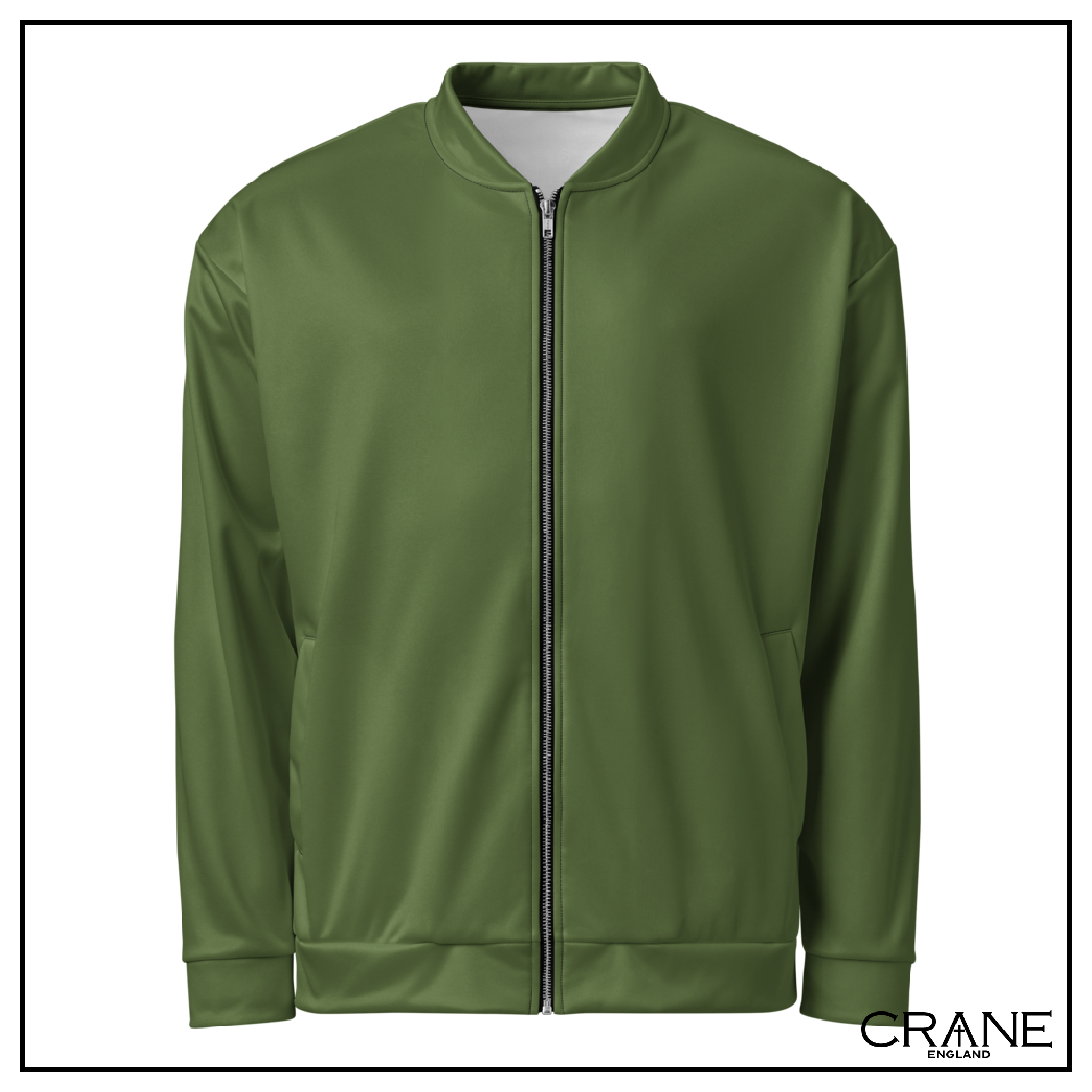 Classic Unisex Bomber Jacket - Olive