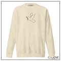 Dove of Peace Embroidered Sweatshirt