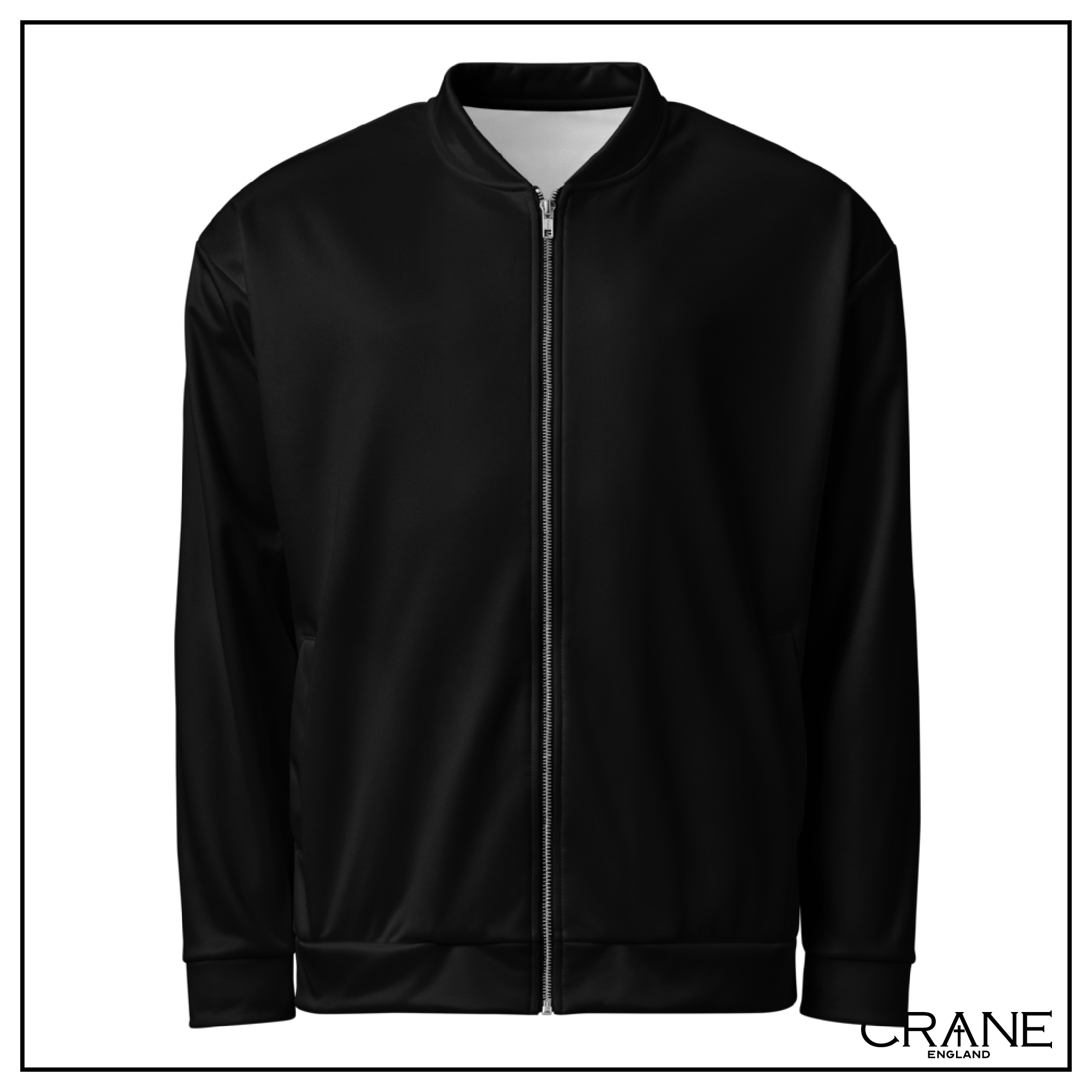 Classic Bomber Jacket - Black