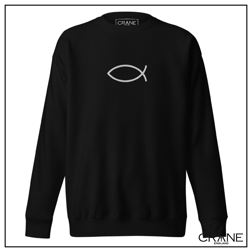 Ichthys Embroidered Sweatshirt