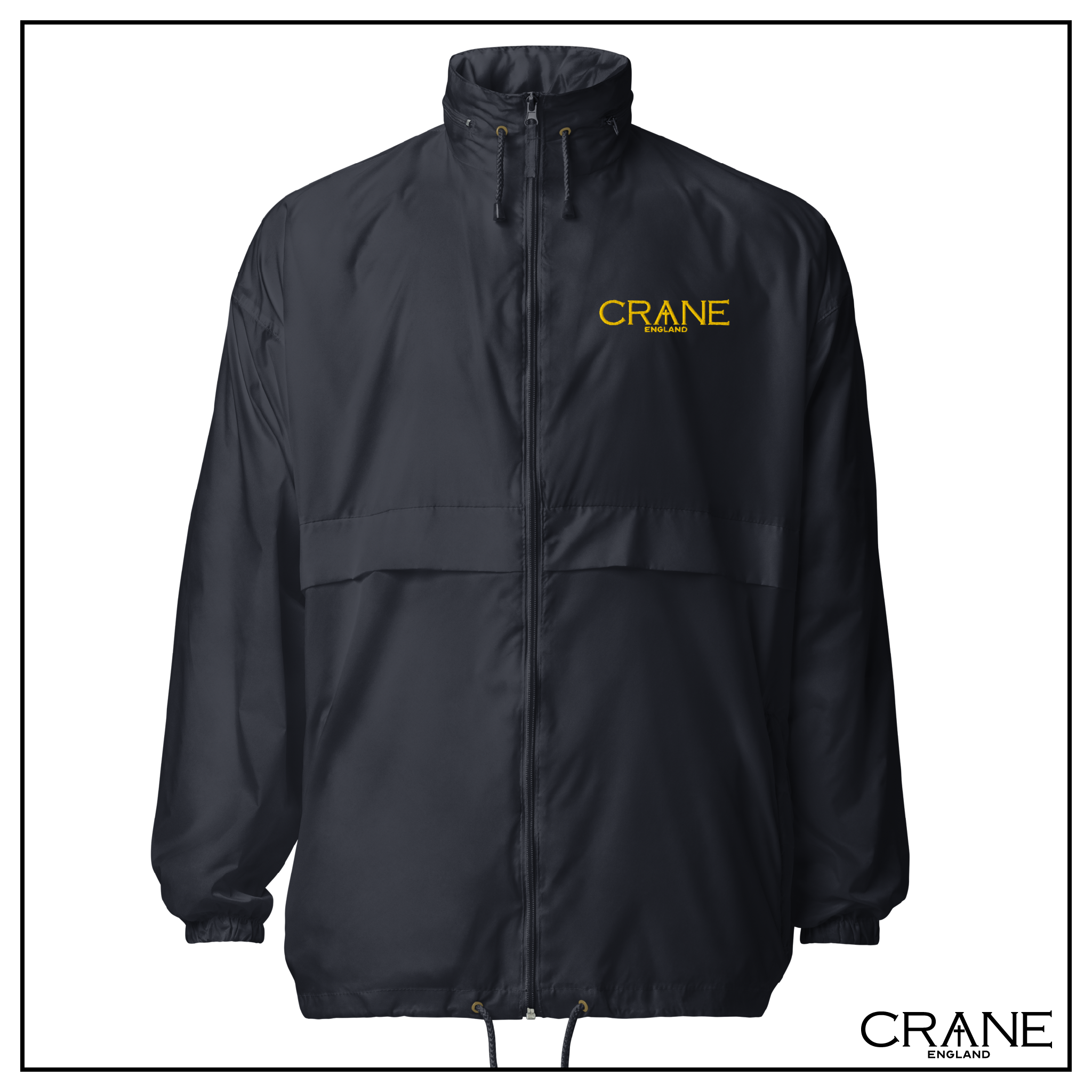 Men's Embroidered Windbreaker