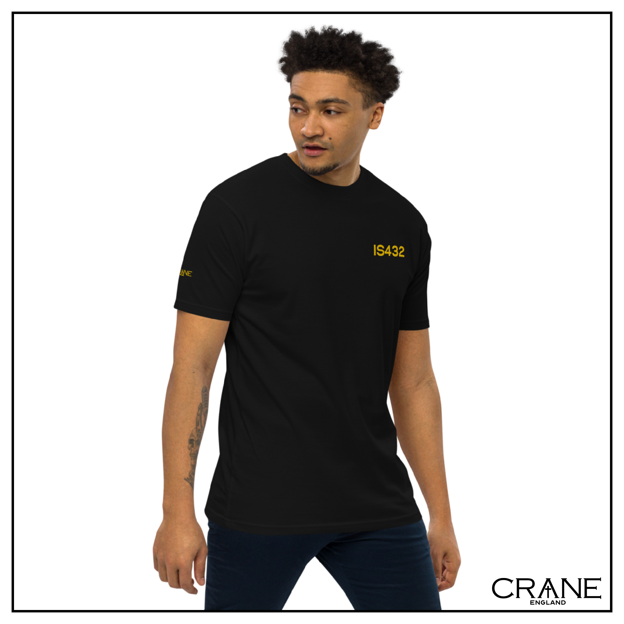 IS432 Men’s Embroidered Verse Shirt