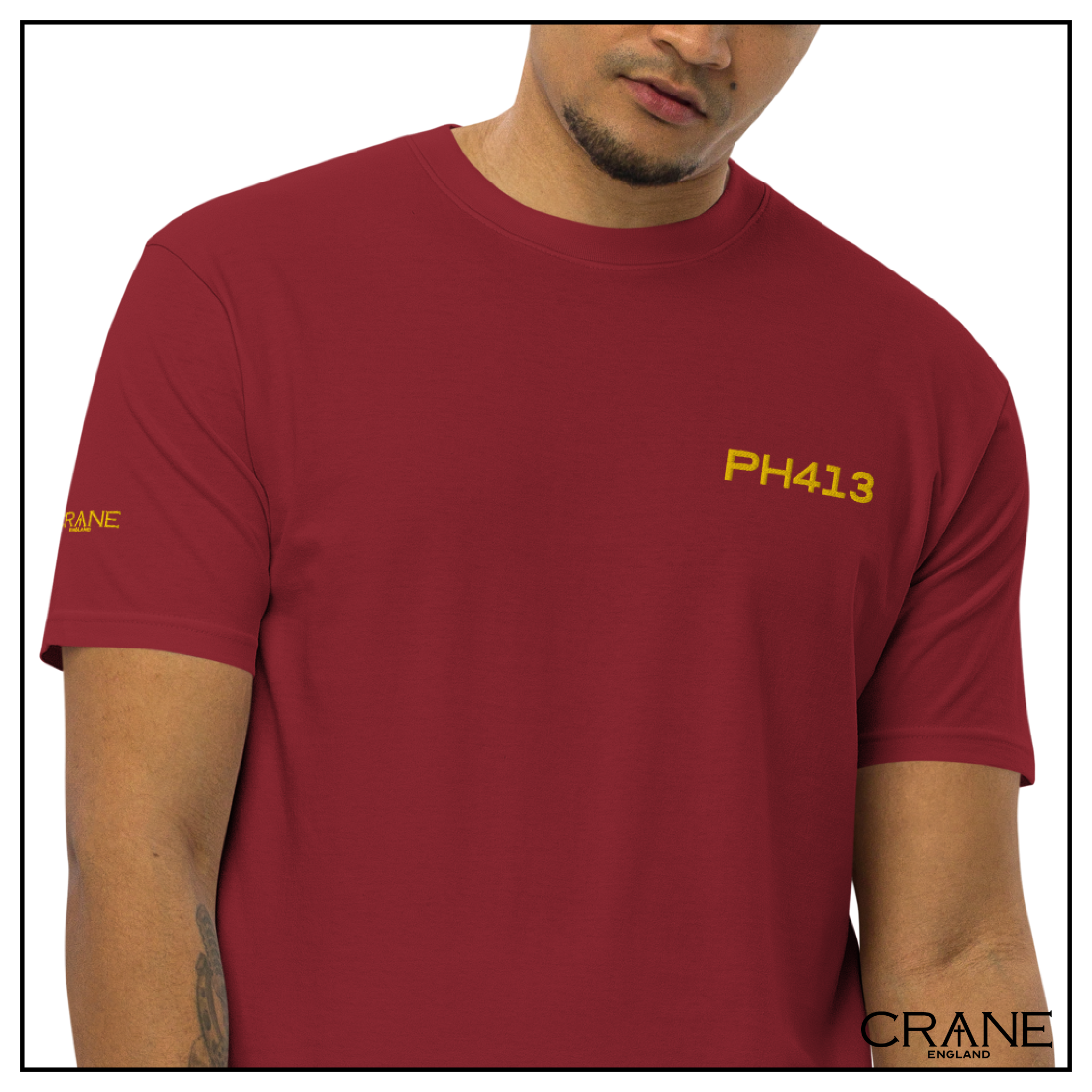 PH413 Men’s Embroidered Verse Shirt