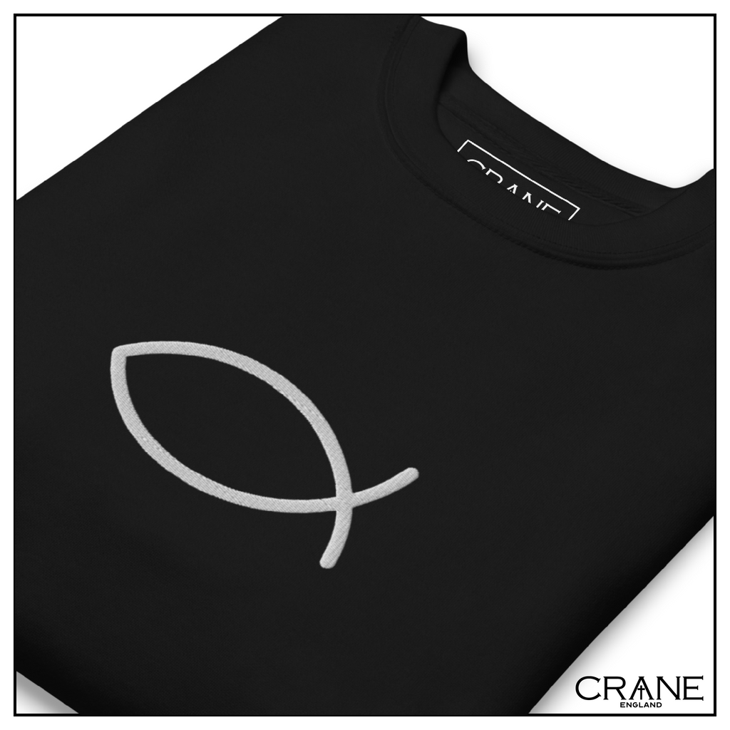 Women's Ichthys Embroidered Sweatshirt