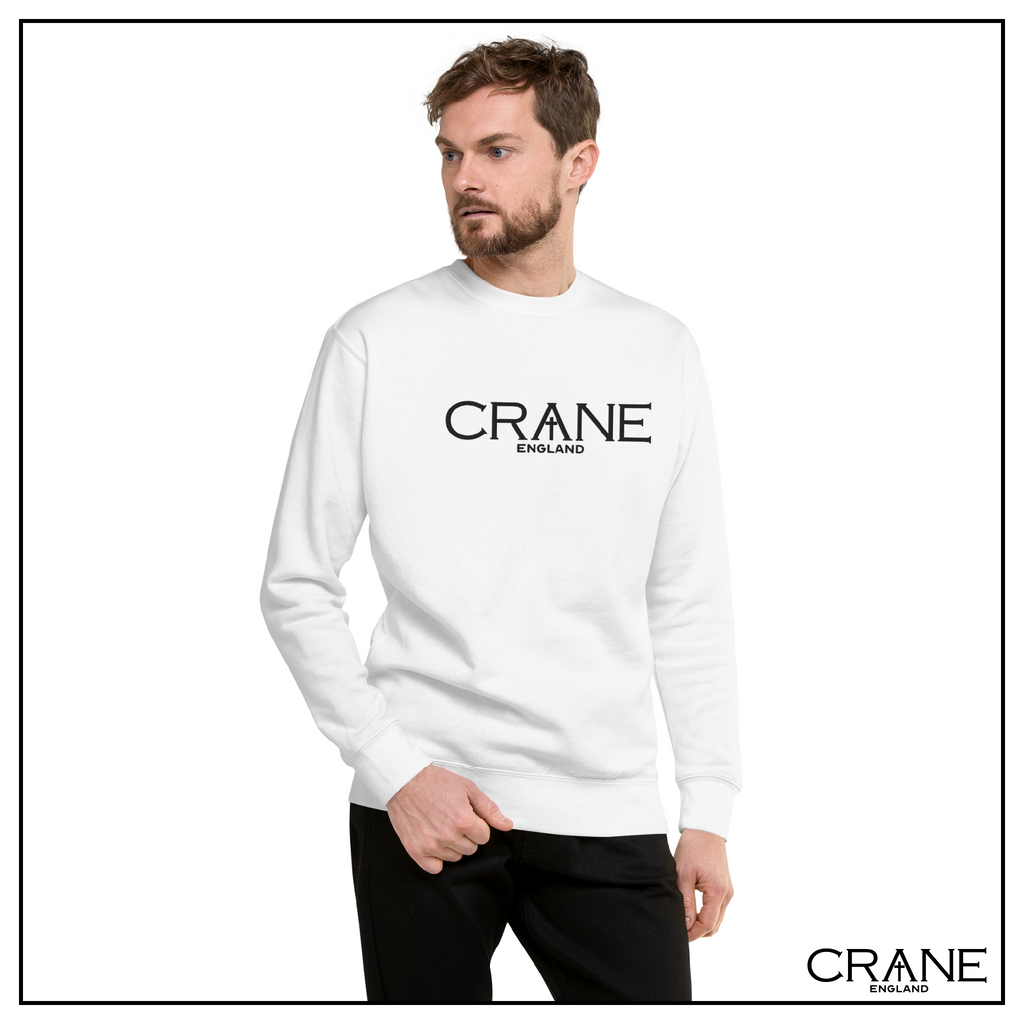Crane Logo Embroidered Sweatshirt (light)