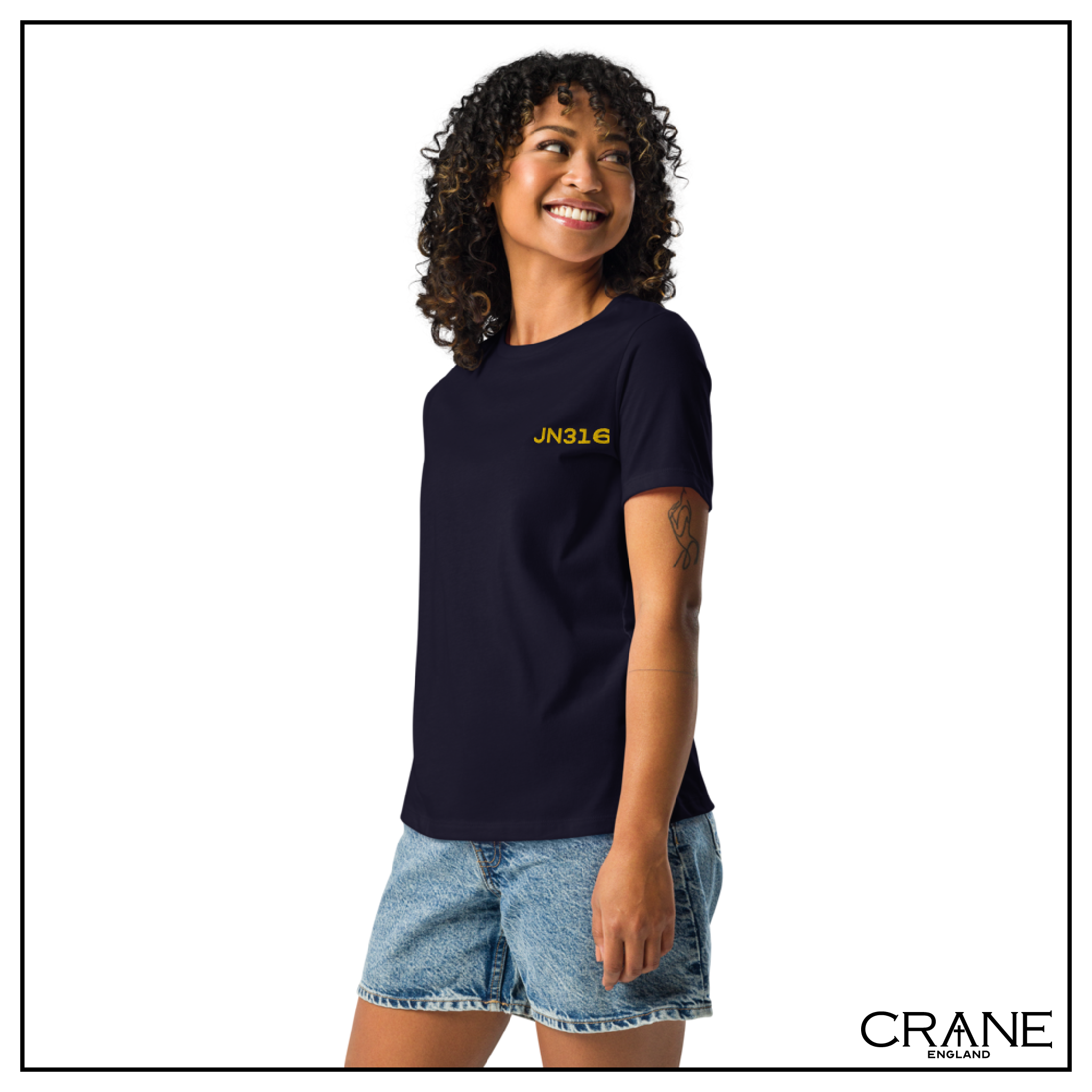 JN316 Women’s Embroidered Verse Shirt