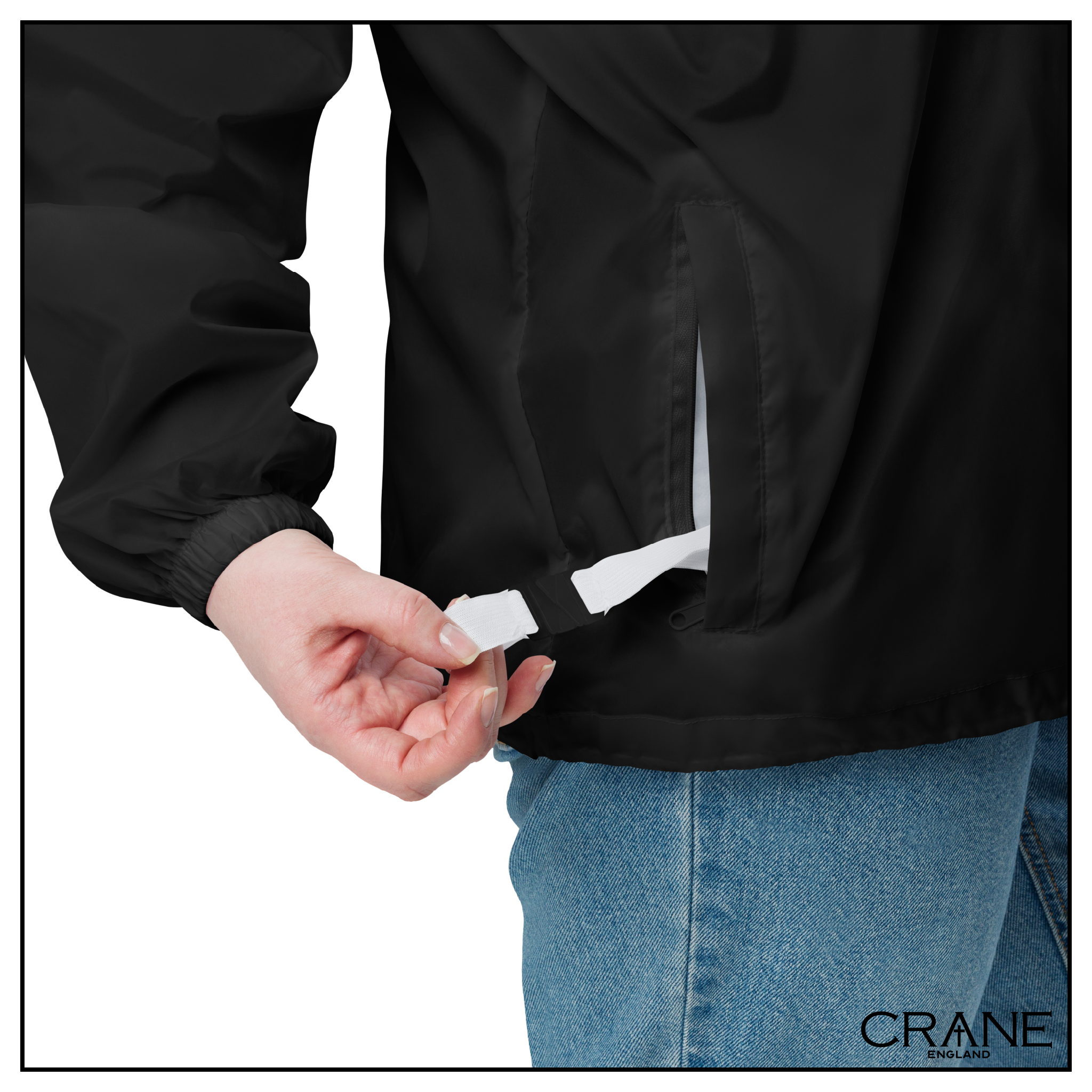 Men's Embroidered Windbreaker