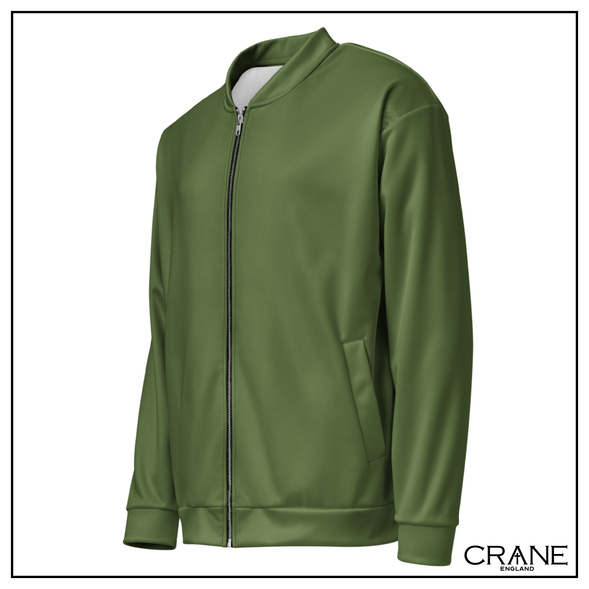 Classic Unisex Bomber Jacket - Olive