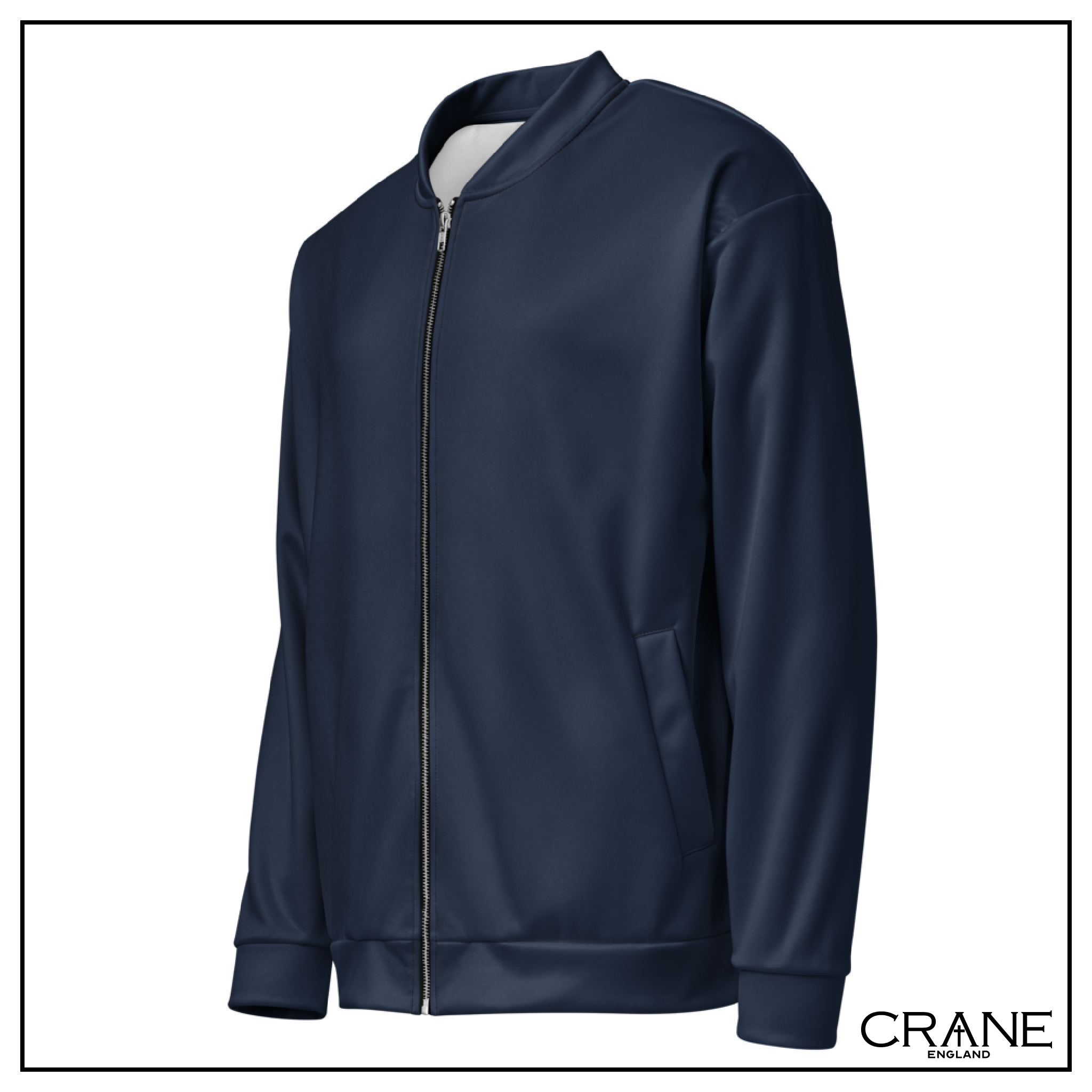 Classic Unisex Bomber Jacket - Navy
