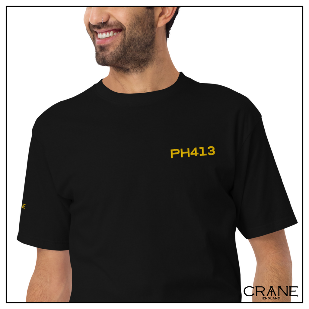 PH413 Men’s Embroidered Verse Shirt